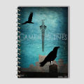 Spiral Notebook A4 or A5  -  Game of Thrones Cover. 