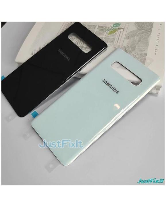 Samsung%20Galaxy%20S10%20Plus%20Orignal%20Battery%20Back%20Rear%20Gorilla%20Glass%20Cover%20Repair%20Part%20-%20White%20-%20Image%203