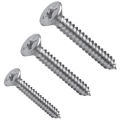 Stainless Steel SS CSK Screw 8# 1inch (Pack of 10pcs). 