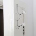 Over Door Clear Diamantes Double Hook - Premier Home - SKU 0509688. 