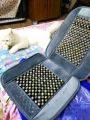 CAR SEAT COVER SMALL WOODEN PIECES ON SEATS, ESPECIALLY FOR SUMMER SEASON. 