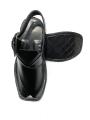 Glossy Black Pure Leather Peshawari Chapal For Men. 