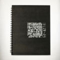 Spiral Notebook A5 - Silver Egyptians - PAPERWORK®. 