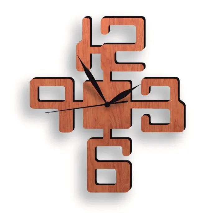 4%20Number%20Modern%20Style%203D%20Wooden%20Wall%20Clock,%20Laser%20Cutting%20New%20Style%20Wood%20Wall%20Clock%20-%20Image%202