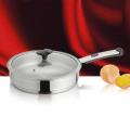 Sonex Supreme Frying Pan with Glass Lid – Stainless Steel Double Pende Wala Encapsulated | Available in 20cm, 22cm, 24cm. 