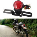 Motorcycle Back Light Cafe Racer Bike Back Light Round Red Metal. 