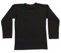Black, Heavy Jersey Round Neck Inner Wear Winter Collection For Kids Boys & Girls -77180. 