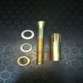 Rawal bolt also called Pipe Anchor Bolt Size M10x70mm (2.75inch) Pack of 4pcs. 