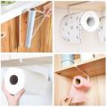 Tissue Roll Holder Under Cabinet Tissue Roll Holder Tissue Holder for Kitchen and Bathroom. 