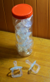 12 Piece Full Silicone Choosni (Pacifier) Jar  Imported  Made In Taiwan  Available On Wholesale Rate Baby Wholesale House. 
