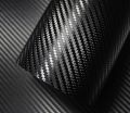 12x48 inch Black Carbon Fiber Vinyl sticker 3d Carbon Fiber Sticker Paper 3D Vinyl for Laptops Mobile Cars and Bikes.. 