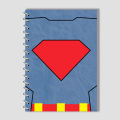 Spiral Notebook A4 or A5  -  Superman. 