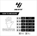 Weightlifting Gym Gloves for Workout, Exercise Gym Fitness Cross Training Pull Ups Red Hi-Fit. 