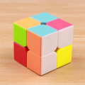 Rubiks cube 2x2 - Mind Puzzle Rubiks cube - Sticker less Magic Cube 2x2x2. 