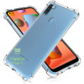 Samsung Galaxy A11 Back Cover Transparent Extra Bumper Anti Shock Soft Crystal Clear Case For Samsung Galaxy A11. 