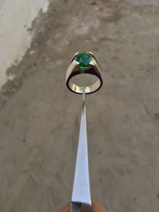 Natural%20Emerald%20Ring%20Original%20Emerald%20Stone%20Ring%20Natural%20Emerald%20Engagement%20Ring%20Zamurd%20Stone%20Ring%20Swat%20Emerald%20Emerald%20Wedding%20Rings%20-%20Image%205