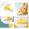 baby banana  brush teether. 