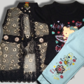 3 Piece Gown style with cotton pent summer suit for baby girl 1 to 7 year. 