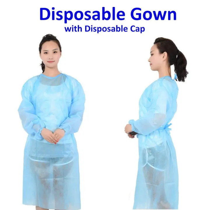 Disposable%20Surgical%20Gown%20with%20Cap%20(DIY%20Craft%20Apron)%20-%20Image%202