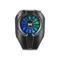 MEMO DL06 Mobile Phone Radiator Phone For PUBG Phone Cooler Mobile Phone Cooling Fan Case Cooling Fan Case Cold Wind Handle Fan. 
