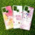 Infinix Hot 10s Back Cover Water Glitter Shiny Ladies Soft Silicon Case For Infinix Hot 10s. 
