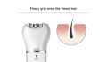 2199 ( 5 in 1 ) Multifunctional Women Epilator Facial Cleanser Callus Remover Skin Massager Hair Remover Trimmer Cleansing Brush Rechargeable Electric Ladies Shaver Razor Body Leg Armpit Underarm Face Wash Best Product For Ladies Beauty Kit. 