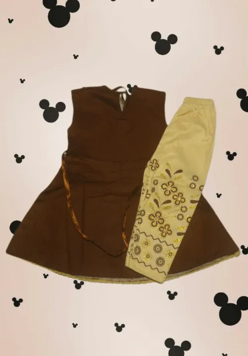Baby%20Girl%20summer%20Frok%20with%20pajama%20party%20dress%20%20for%20%201%20to%204%20year%20-%20Image%203