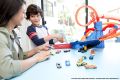 Hot Wheels FTD61 City Volcano Escape Connectable Play Set with Diecast and Mini Toy Car. 