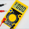 DT700D LCD Digital Multimeter Buzzer Capacitance Volt Ohm Tester Ampere AC/DC DMM. 