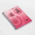 200 Pages Large Spiral Notebook - Size: 8.5" x 11" - Premium Quality. 