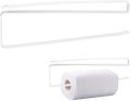 Tissue Roll Holder Under Cabinet Tissue Roll Holder Tissue Holder for Kitchen and Bathroom. 