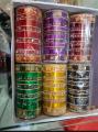 Fancy Metal Bangles Set MultiColor. 1pc. 