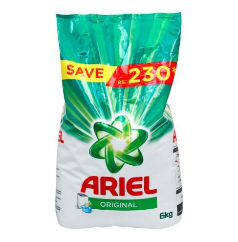 Original Perfume Washing Powder, 6 KG