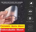 Iphone 7 Matte glass protector 9D / 21D Ceramic Sheet Fiber PUBG Hybrid Film Unbreakable Temper Gorilla Glass. 