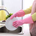 Washing Gloves / Multiuse Reusable Dish Wash Laundry Clothes Kitchen Pet Care Car Wash Bathroom & Multipurpose House Hold Cleaning Glove / Non-slip Work / Reusable / Durable / Waterproof / Washable / Soft / Heat Resistant (Proper Checking Before Sending). 