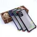 Oppo F19 Pro Back Cover Smoky Matte Bumper Armor Case Camera protection Cover Oppo F19 Pro For Boys. 