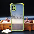 Samsung A31 Back Cover Shock Proof Smoky Matte Camera Extra Bumper Case Cover For Galaxy A31. 