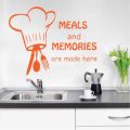 Zecor Gallery Meals And Memories Are Made Here Wall Art Stickers. 
