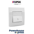 Vivace Bell Press, Door Bell, Doorbell Push Button, Doorbell Push Button Switch Wall Mounted 16AX Vivace Door Bell Press Button, Clipsal Switch, VIVACE-KB31BPB. 