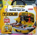 Deluxe Tools PlaySet with Carrycase For Kids. 