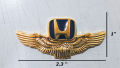 H New Style Metal Logo For Motor Bike and Cars. 