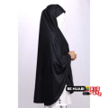 Women's Long Cotton Scarf - Black-Ready to wear-47 Inch lenght. 