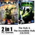2 in 1 Pc Games - The Hulk and The Incredible Hulk. 