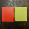 Notebook Red Pocket  4.5"x5"  by PAPERWORK. 