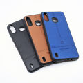 Infinix Smart 4 Back Cover Multicolour Soft Pierre Leather stuff pouch Texture pattren Case Cover Infinix Smart 4 For Boys. 