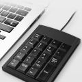 USB Wired Numeric Keypad - High Quality Digital Numbers Numpad - Best Small Numpads For Financial Accounting - Genuine Wire External Num Pad Keypads Keyboards - New Portable Ultra Slim Mini USB Number Keyboard For Desktop PC Laptop. 