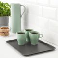 IKEA TILLGÅNG Serving Tray - grey - 37x29 cm - Serving Tray Tea Coffee Food Platter Home Decoration. 