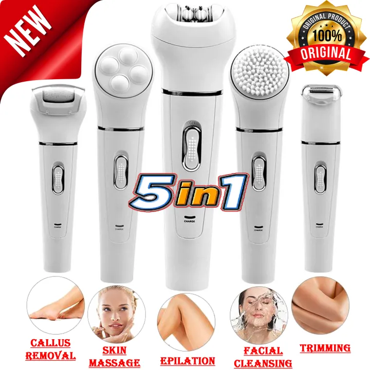 2199%20(%205%20in%201%20)%20Multifunctional%20Women%20Epilator%20Facial%20Cleanser%20Callus%20Remover%20Skin%20Massager%20Hair%20Remover%20Trimmer%20Cleansing%20Brush%20Rechargeable%20Electric%20Ladies%20Shaver%20Razor%20Body%20Leg%20Armpit%20Underarm%20Face%20Wash%20Best%20Product%20For%20Ladies%20Beauty%20Kit%20-%20Image%202