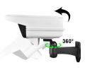 LED Solar Camera Style Power Light PIR Motion Sensor Outdoor Wall Lamp Fake_ Camera Shape. 