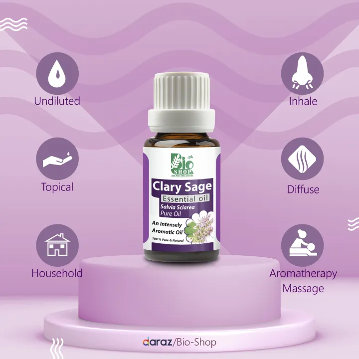 Clary%20Sage%20Essential%20Oil%20by%20Bio%20Sho%E2%84%A2%20-%20100%25%20Pure%20&%20Natural%20-%20Image%205